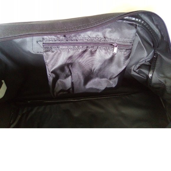 GNBI 3-Piece Luggage Set (Rolling Duffel, Tote Bag and Toiletry Bag), Black - Picture 5 of 11